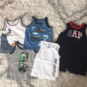 Baby Gap 12-18mo summer bundle tank tops
